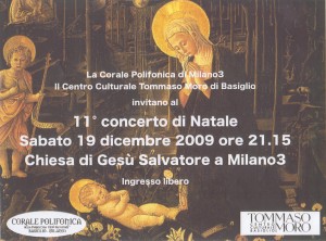 Iniziativa Concerto Natale 19.12.2009