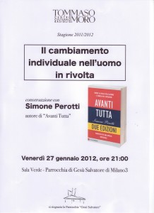 Iniziativa Il cambiamento 27.01.2012