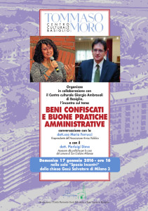 Beni confiscati T.Moro 17 gennaio