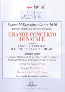 Concerto di Natale 15 dicembre 2012
