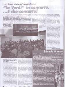 articolo La Verdi in concerto febbraio 2013